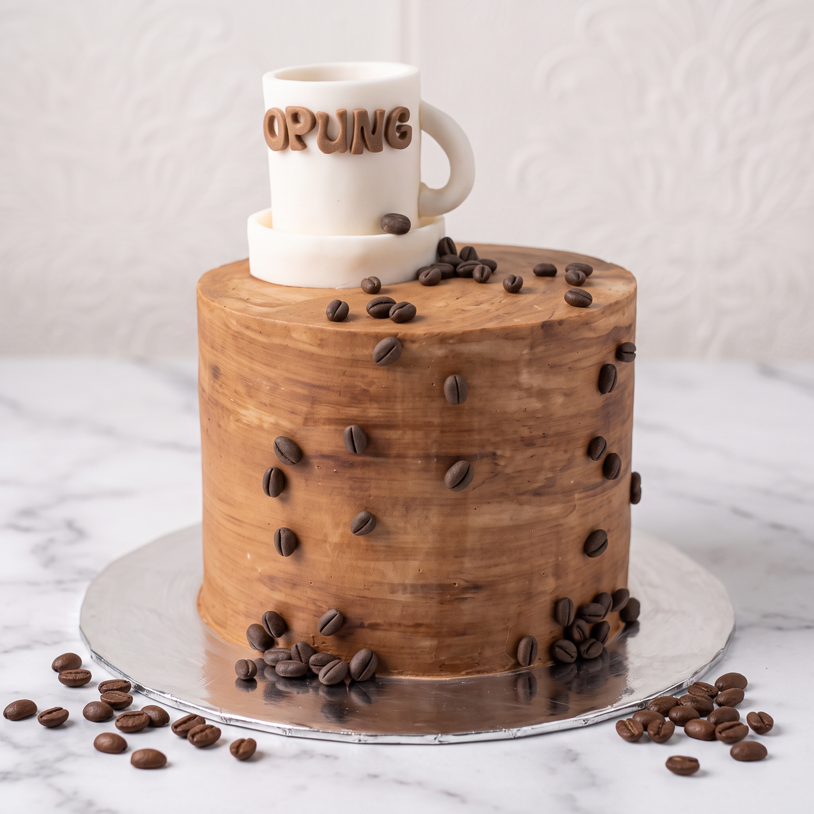 Kue Tema Cangkir Kopi