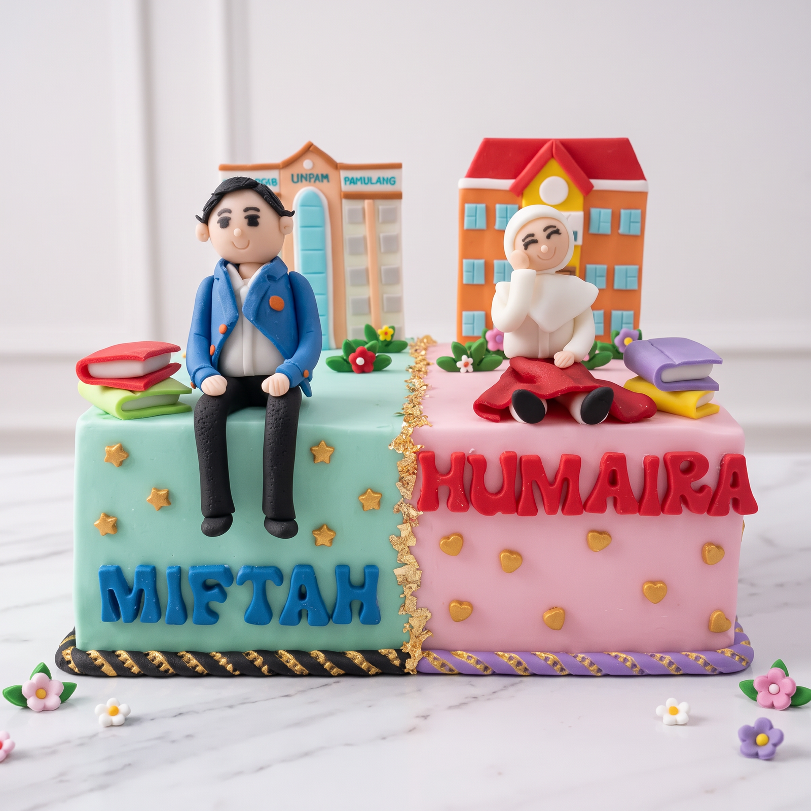 Kue Custom Tema Wisuda