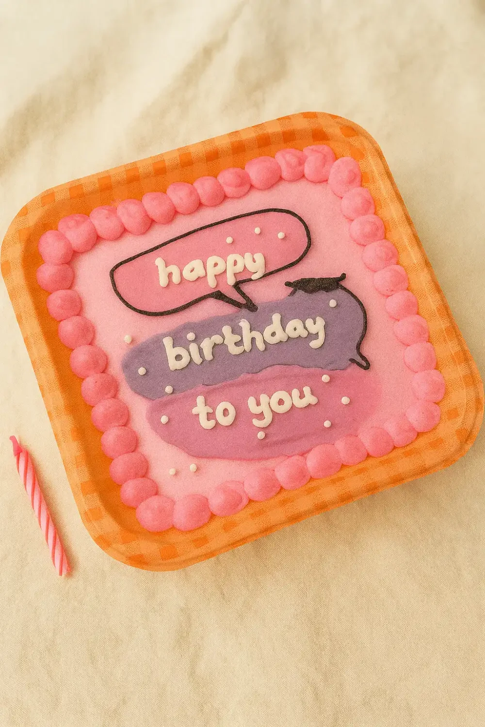 Bento Cake Ucapan Happy Birthday to You