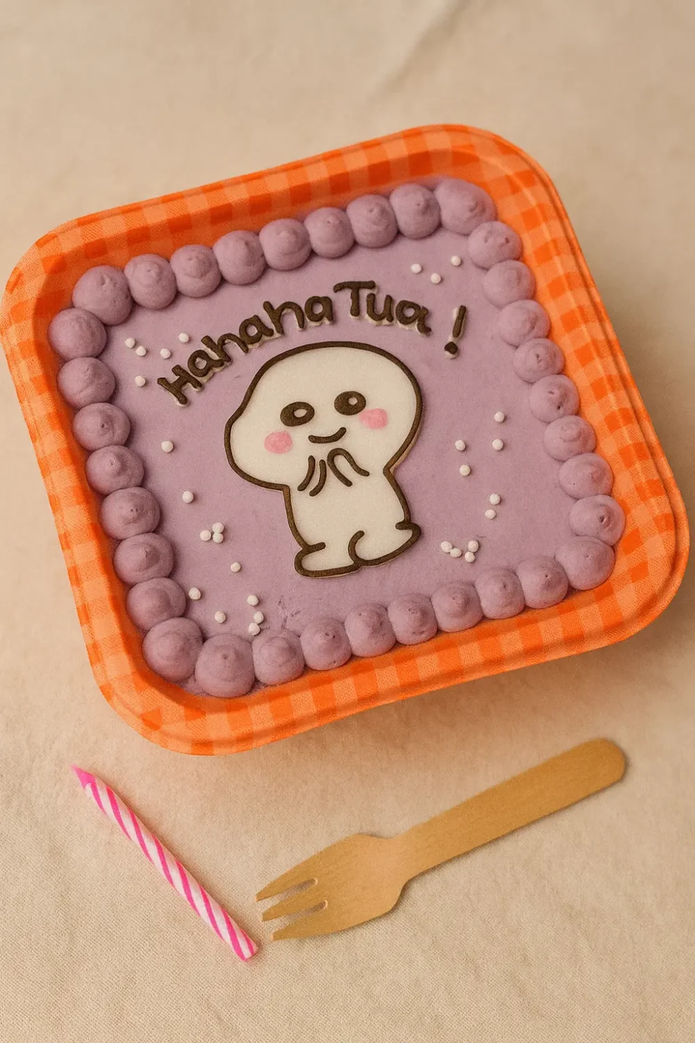 Bento Cake Karakter Hantu Lucu