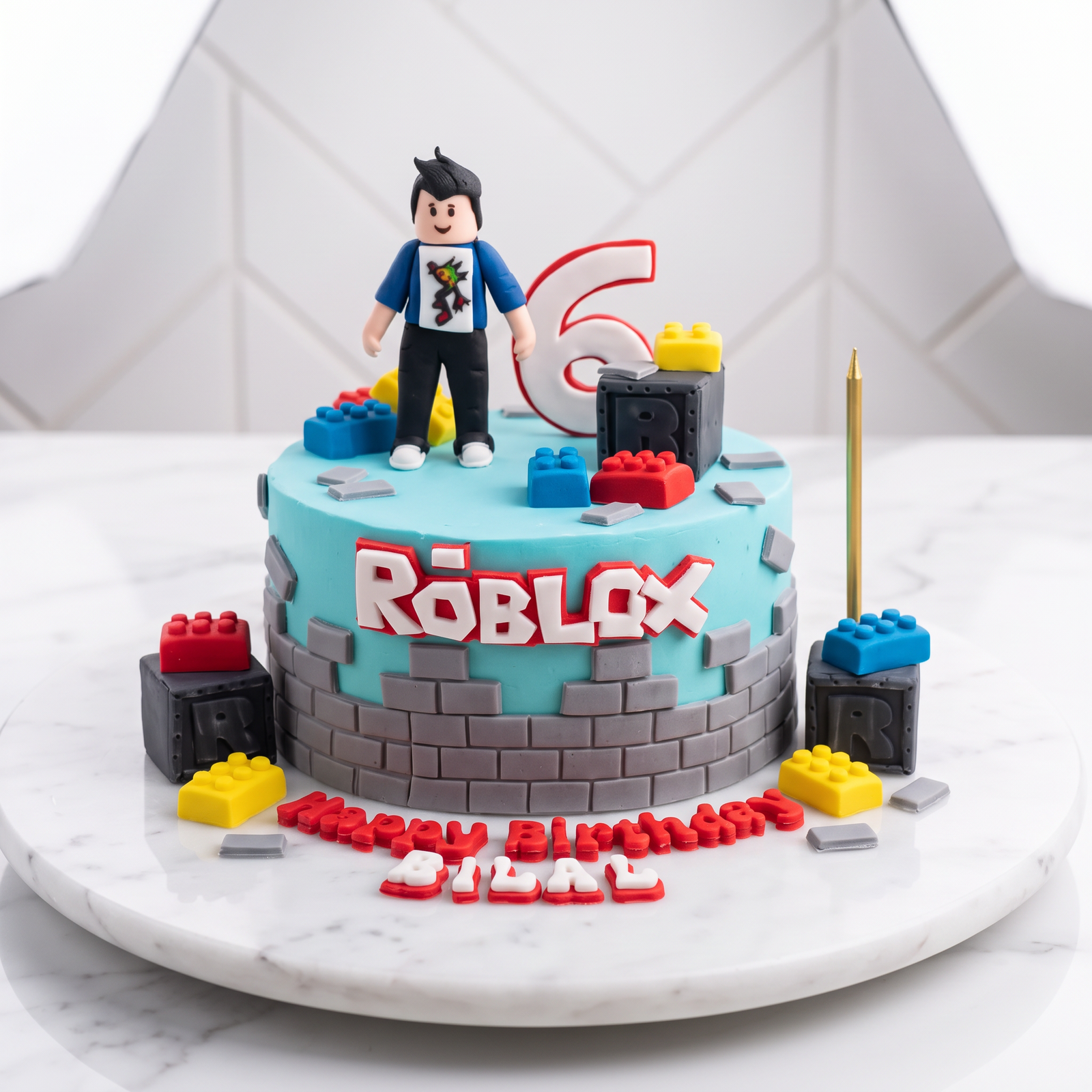 Kue Karakter Game Blok